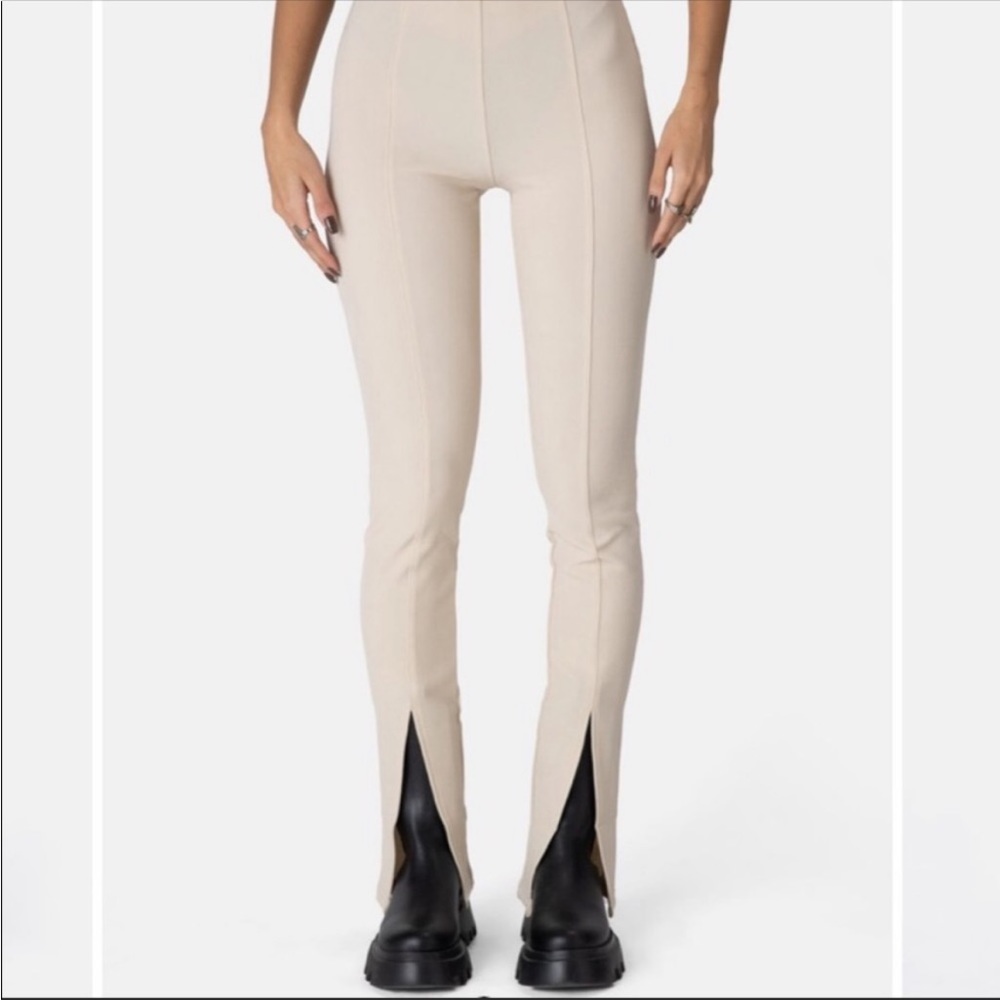 Adika high rise tan pants